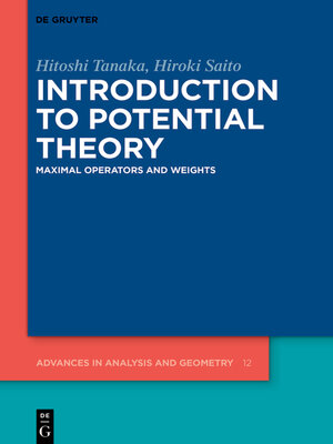 cover image of Introduction to Potential Theory